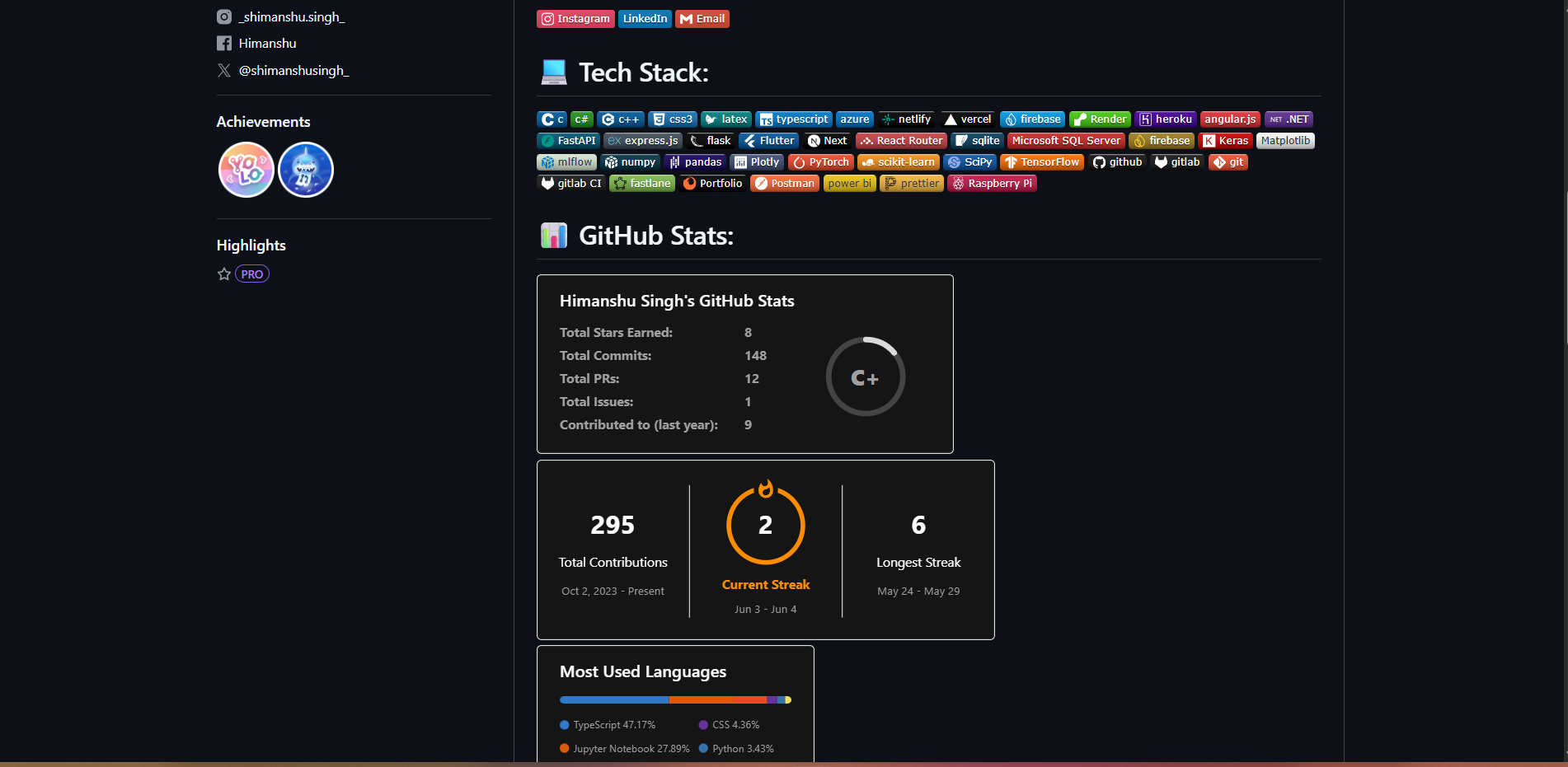 GitHub Profile