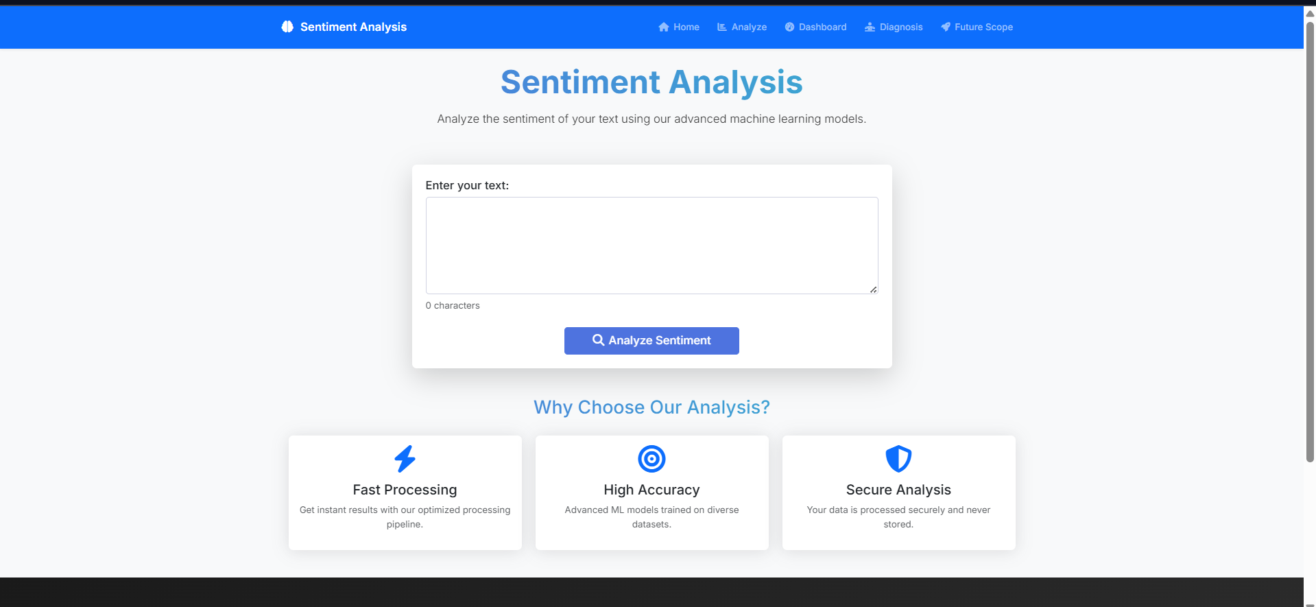 Sentiment Analysis UI